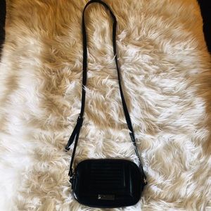 Black cross body purse
